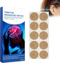 Tinnitus 패치, Tinnitus, Ear Pain Patch, Hearing Weaken, Itchy Ears / Non-Woven 패브릭 패치 (10PCS)에 대한 10 PC 귀 패치