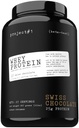 프로젝트 #1: Whey Protein Plus | 근육 발달 및 급속한 회복을 위한 마이크로 필터링 된 Whey Isolate 분말 | Whey Protein Powder - Protein Drinks or Workout Smoothie | 28 서빙 - 스위스 초콜릿