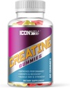 Creatine Gummies | 크레아틴 Monohydrate | 근육 성장과 힘 | 운동 회복 | 자연의 맛