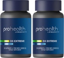 ProHealth 2-Pack 비타민 D3 Extreme (50,000 IU, 24 캡슐 각각) 도움 부스트와 지원 건강한 뼈와 면역 체계 | 글루텐 무료 | Soy Free