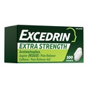 Excedrin Extra Strength Pain Relief Caplets – 두통 구호 – 100 개