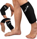 REVIX XL Shin Splints 얼음 소매, Injuries 재사용할 수 있는, 무릎, 팔 & 팔꿈치, 더 낮은 다리 압축 소매 찬 팩 Relieves 뼈 손상 및 운영하는 회복, 360° 적용