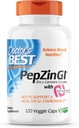 의사의 가장 좋은 소화 효소 비 GMO 90 Veggie 모자 & PepZin GI 아연 L Carnosine Complex 120 Veggie 모자