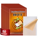 Capsaicin 헝겊 조각, 4.72" x7.08” 뜨거운 Capsicum 헝겊 조각 (50)