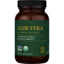 Global Healing Aloe Vera Bio-Active Organic Leaf Supplement - Acemannan - Aloin-Free - Gut Health & Immune Support - 60 캡슐의 가장 높은 농도를 가진 200x 농축 공식