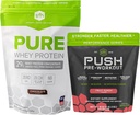 SFH Motivate & 이익 운동 뭉치 순수한 Whey 초콜렛 단백질 및 강요 전 운동 분말