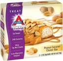 Atkins 땅콩 Caramel 클러스터 바, 디저트 좋아하는, 섬유, 3g Net Carb, 설탕 1g