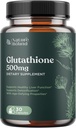 Glutathione 피부 희게하는 알약 남자와 여자 - 자연적인 우유 이틀 추출물 Silymarin를 가진 순수한 GSH 보충교재 500 mg - 산화 방지제 지원 ALA - 성격 Bound에 의하여 부스트 면역 체계