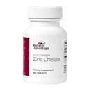 Bariatric Advantage Non Chewable Zinc Chelate - 높게 흡수 가능 - 20 mg Zing Arginine & Glycine - Bariatric Surgery 환자를위한 정제 - 180 카운트