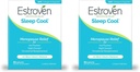 Estroven Sleep Cool for Menopause Relief, 30 Ct, 임상적으로 입증 된 성분을 가진 수면 지원 보충은 Menopause Symptoms 플러스 밤 땀 & 핫 플래시 릴리프, 약물 - 무료 및 글루텐 - 무료