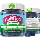 성인을 위한 섬유 Gummies, Digestive 효소를 가진 설탕 자유로운 10g Prebiotic 섬유 보충교재, Probiotics & 100mg Betaine Digestive & Gut 건강 및 Regulate Bowel 운동, Vegan, 젤라틴 자유로운, 120ct