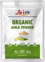 Jai Ho Organic Amla Berry Powder (Amalaki), 2 LB - 산화 방지제 비타민 C의 풍부한 | ImmunityGluten Free, Vegan, Non-GMO 지원 - Resealable Zip Lock 파우치
