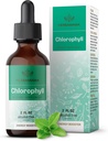 HERBAMAMA Chlorophyll 액체 드롭 - Detox & Cleanse의 Vegan Chlorophyllin 추출물 - Immune 지원, 28 일 공급을 위한 비 GMO, 알콜 & 설탕 자유로운 산화 방지제 보충교재