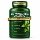 GABA, L-Theanine & B6를 가진 Ashwagandha Complex 800mg – Calm, 초점 & 계류를 위한 Adaptogenic 지원 – 60의 캡슐 – 600mg 보다는 더 강한 - 비 GMO, 글루텐 자유로운