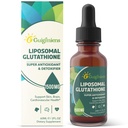 Liposomal 글루타티온 1500 MG의 우량한 흡수, 액체 글루타티온 보충교재, 강력한 산화 방지제, 간결 Detox, Immune 증강 인자, Soy 자유로운, 비 GMO, Vegan & 글루텐 자유로운, 2.02 fl.oz