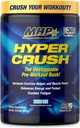 최대 인간적인 성과 MHP HYPER CRUSH 전 운동 에너지 음료 creatine beta alanine nitric 산화물 펌프 Citrulline AKG 30 서빙, 파란 얼음, 14.88 Ounce