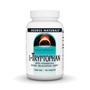 Source Naturals L-Tryptophan 비타민 B-6 지원 계류, 휴식 및 수면 -1000 mg - 90 정제