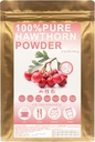 100% 순수한 호손 분말 山 Ha Hawthorn 말린 열매 분말 말린 주스 호손 베리 추출물 분말 - 호손 베리 추출물 100G