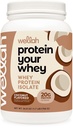 Wellah Protein Your Whey (30 서빙, 코코넛 맛) - Whey Protein Isolate Protein