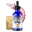 FWS Colloidal Gold Liquid Drops, Ascension Meditation Spiritual Aid Brain Boost, 향상된 Awareness Clarity Dreams Intuition, 99.99 % 순수 스위스 골드, 100 ppm, Ruby Red, Real 24K로 만든