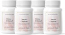 Nourished Natural Detox + Debloat - 우유 Thistle & Dandelion Root Vegan Supplement for Women - Bloating Relief & Digestion Support - 240 캡슐
