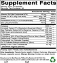 반대로 회색 머리 공식 & Ashwagandha 추출물 500 Mg