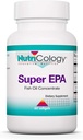 Nutricology 최고 EPA - 오메가 3 보충교재, 물고기 기름 농축물, EPA, DHA, 오메가 3 지방산, 지속가능한 근원 Anchovies, Softgels - 60 조사