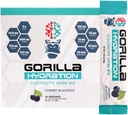 Gorilla Mind Hydration Packets - 3,073mg 포괄적인 보충을위한 편리한 음료 혼합 - Zero Sugar, Naturally Sweetened & Fasting Friendly - 30 Count (Cherry Blackout)
