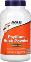 NOW Psyllium Husk 분말, 12 온스 (포장 3)