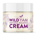 호르몬 균형을위한 야생 Yam 크림 - Chaste Tree Berries & Red Clover가있는 야생 Yam Root Moisturizer - Hormonal Balancing을위한 Shea Butter Moisturizer - 여성을위한 Enriched Wild Yam Root Cream (2 oz)
