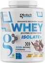 GLIMLACH Whey 여분 힘은 근육 지원 & 회복, 채식주의자를 위한 + 단백질 분말을 고립시킵니다 - 1 차적인 근원 Whey Isolate (4.4LBS, 초콜렛)