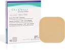 ConvaTec DuoDERM 여분 얇은 통제 젤 공식 4" x4” Superficial 부상, 낮은 마찰, 유액 자유로운, 방수, 정연한, 베이지, 10ct 상자를 위한 Hydrocolloid 메마른 접착성 드레싱