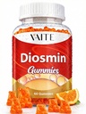 VAITE Diosmin 1000mg - Varicose Veins - Leg Health Supplement Formula Venous Optimizer, Citrus Bioflavonoids, 다리, Chews Gummy, 60 Vegan Gummies에 대한 순환에 도움