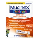Mucinex Children's Chest Congestion Expectorant and Cough Suppressant Mini-Melts, 오렌지 크림, 12 개 (패키지 May Vary)