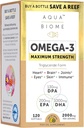 Enzymedica 최대 강도 높은 효능 생선 기름, EPA DHA 오메가 3 보충 | Burpless, 120 Softgels