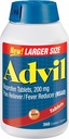 360 Advil는 정제 200 Mg 고통 Reliever를 입혔습니다