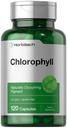 Horbäach Chlorophyll 캡슐 | 120 개 | 비 GMO 및 글루텐 무료 보충 | Naturally-Occurring 안료