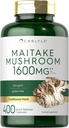 Carlyle Maitake 버섯 캡슐 | 1600mg | 400 개 | 비 GMO & 글루텐 무료 추출물 | 버섯 보충