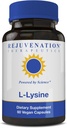 회춘 치료 - L-Lysine, 지원 건강한 피부 (60 Vegan 캡슐, 500mg)