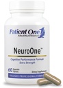 환자 One NeuroOne | 지원 메모리, Cognition, Mood 및 Focus* | Citicoline, Acetyl-L-Carnitine, Gingko 및 More | 60 캡슐