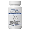 우량한 실험실 아세틸 L 카르니틴 500 mg, 높은 힘 ALCAR, 순수한 비 GMO, 영 합성 첨가물, 최대 흡수, 에너지 & 뚱뚱한 대사, 뇌, Nerve & 세포질 해독 지원, (200 Veg 모자)