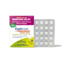 Boiron Cyclease Menopause는 뜨거운 섬광, 밤 땀, 과민성 및 계류 그네의 기복을 위한 정제 - 60 조사