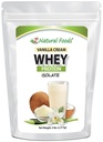 Z 자연적인 음식 바닐라 크림 Whey Protein Isolate, 영양 Rich, 심장 건강과 면역성, 차, 커피, 스무디, 비 GMO, 글루텐 자유로운, 고약, 5개 lbs에서 중대한 맛있은 단백질 분말
