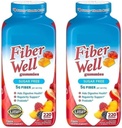 Vita Fiber Well Gummies, 설탕 무료, 복숭아, 라즈베리 & 블랙 베리 맛, 220 조사