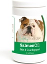 건강한 Breeds Bulldog Salmon 기름 연약한 Chews 120 조사