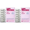 Love Wellness The Killer | Boric Acid Vaginal Suppositories | 밸런스 pH 및 지원 냄새 제어, 건강한 질 균형과 환경 | 빠른 행동 및 향수 무료 | Gentle & effective | 28 Ct