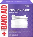Band-Aid 응급 처치 패드, 2 x 2 in, 25 ea (패치 1)