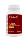 Safrel 유기 마카 뿌리 검정, 빨강, 서빙 당 노란 1900 MG - 120 Vegan 캡슐 페루 마카 뿌리 젤라틴화되는 100% 순수한 비 GMO 지원 생식 건강 자연적인 Energizer