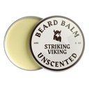 남자를위한 스트릭 바이킹 Beard Balm - Beard 컨디셔너에 남겨 - Naturally Derived Beard Butter, Argan & Jojoba Oils (2 Ounce (Pack of 1), Unscented)