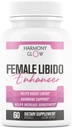 하모니 GIow : 여성을위한 새로운 리비도 부스터 | Boost Desire, Mood, Energy, 감도 | Tribulus, Muira Puama + 12 More Ultra Dosed 강력한 성분 | 천연 및 안전한 3rd Party Tested - 60 캡슐